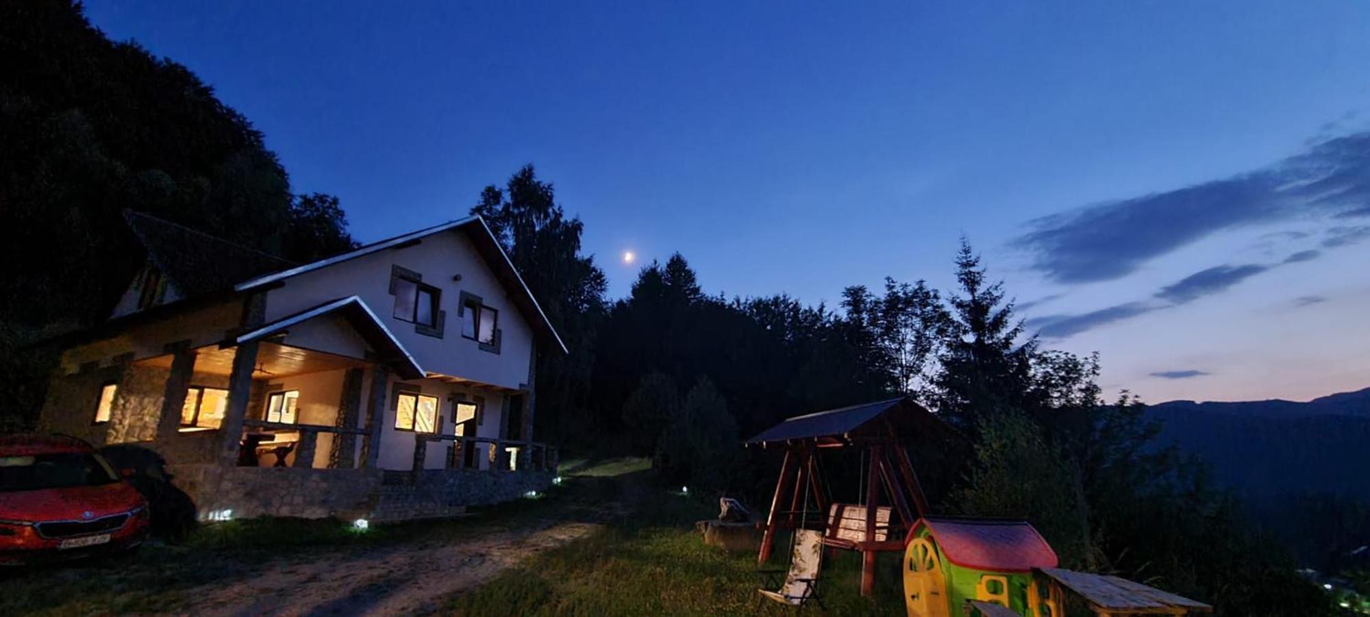 Cabana Belvedere Dragoslavele Exterior foto